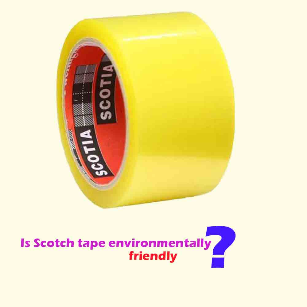 Is Scotch tape environmentally friendly