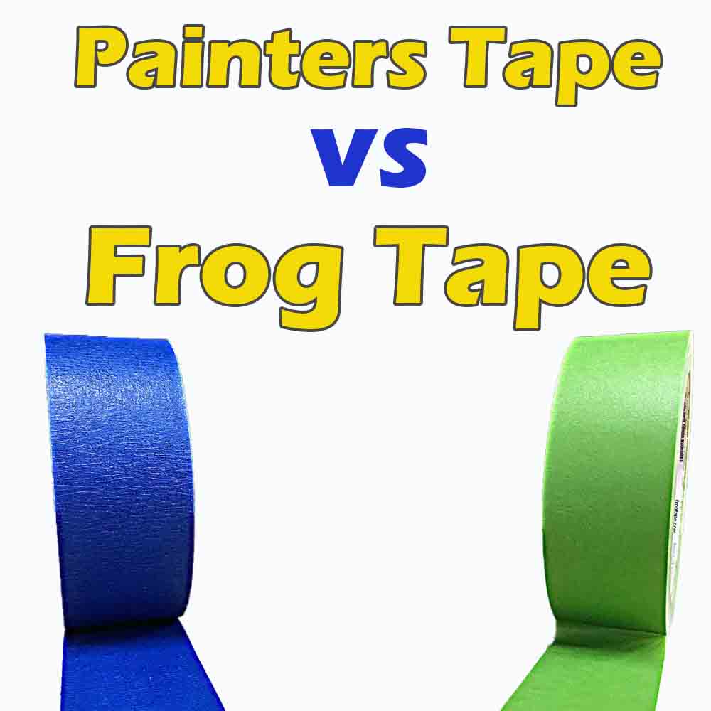 Painters Tape vs Frog Tape