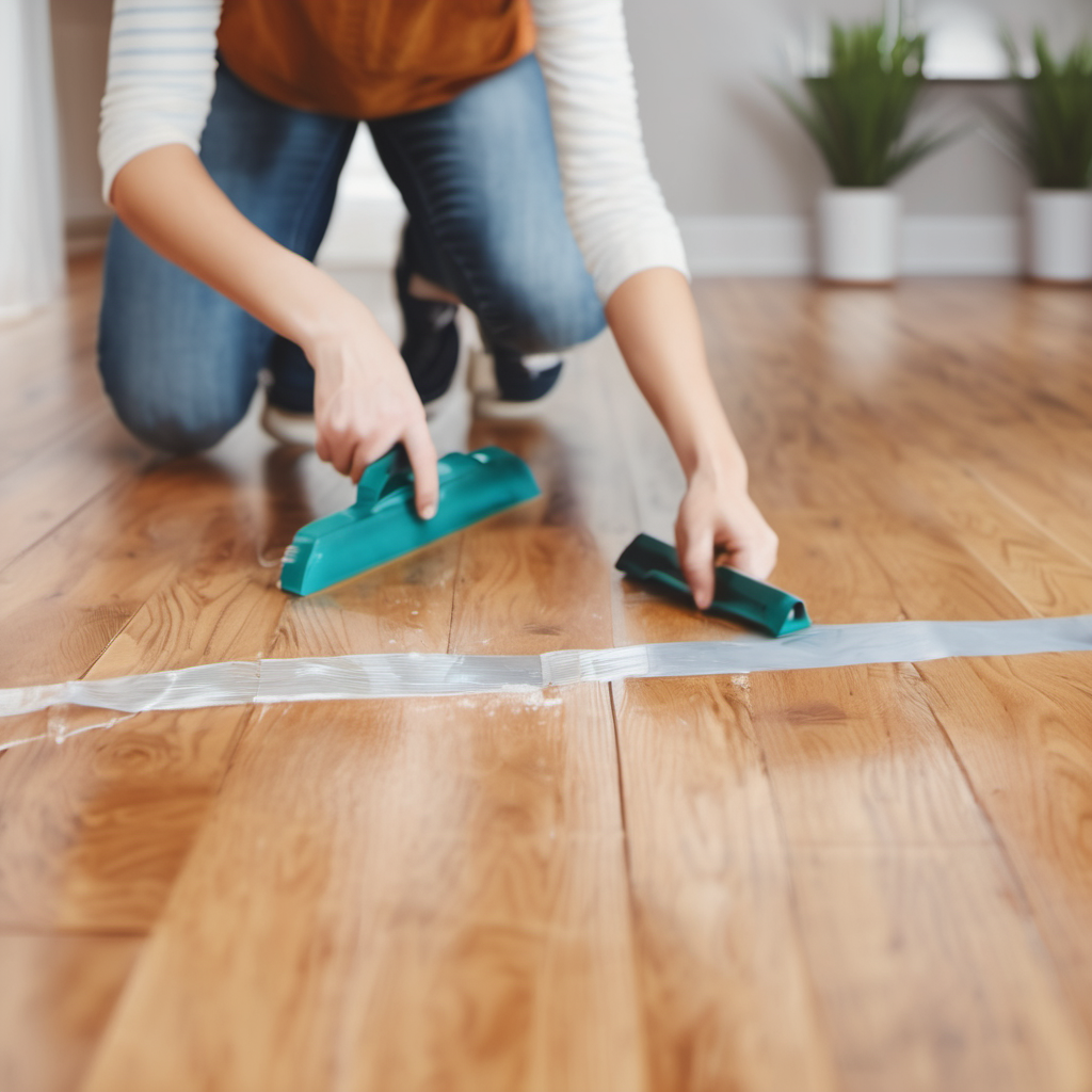 How to Easily Remove Tape Residue from Hardwood Floors